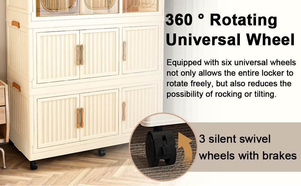 Portable Magnetic Door Wardrobe Closet Organizer Storage Furniture - Sleep Galleria