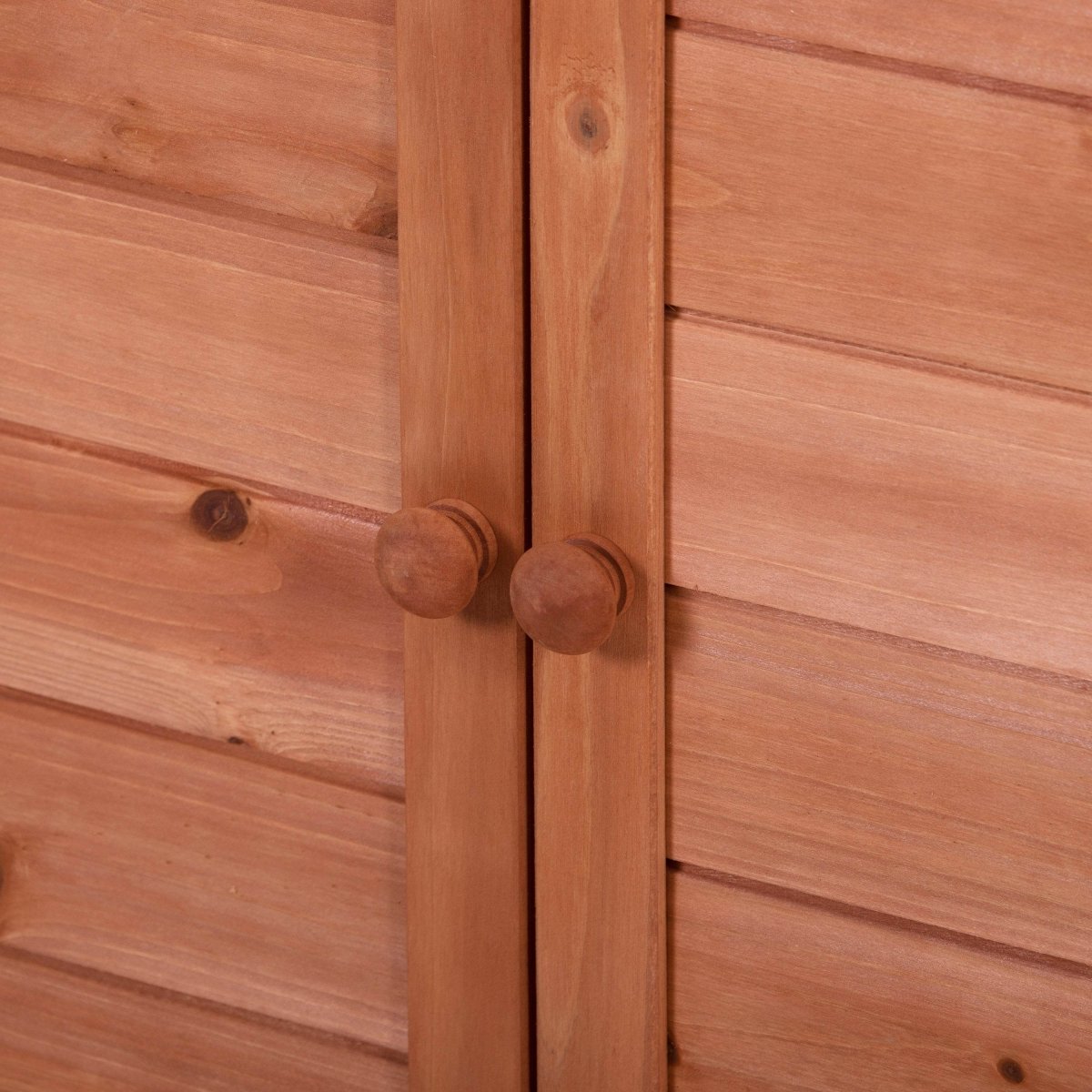 Premium Fir Wood Galvanized Outdoor Potting Bench - Driftwood - Omega Lifestyles