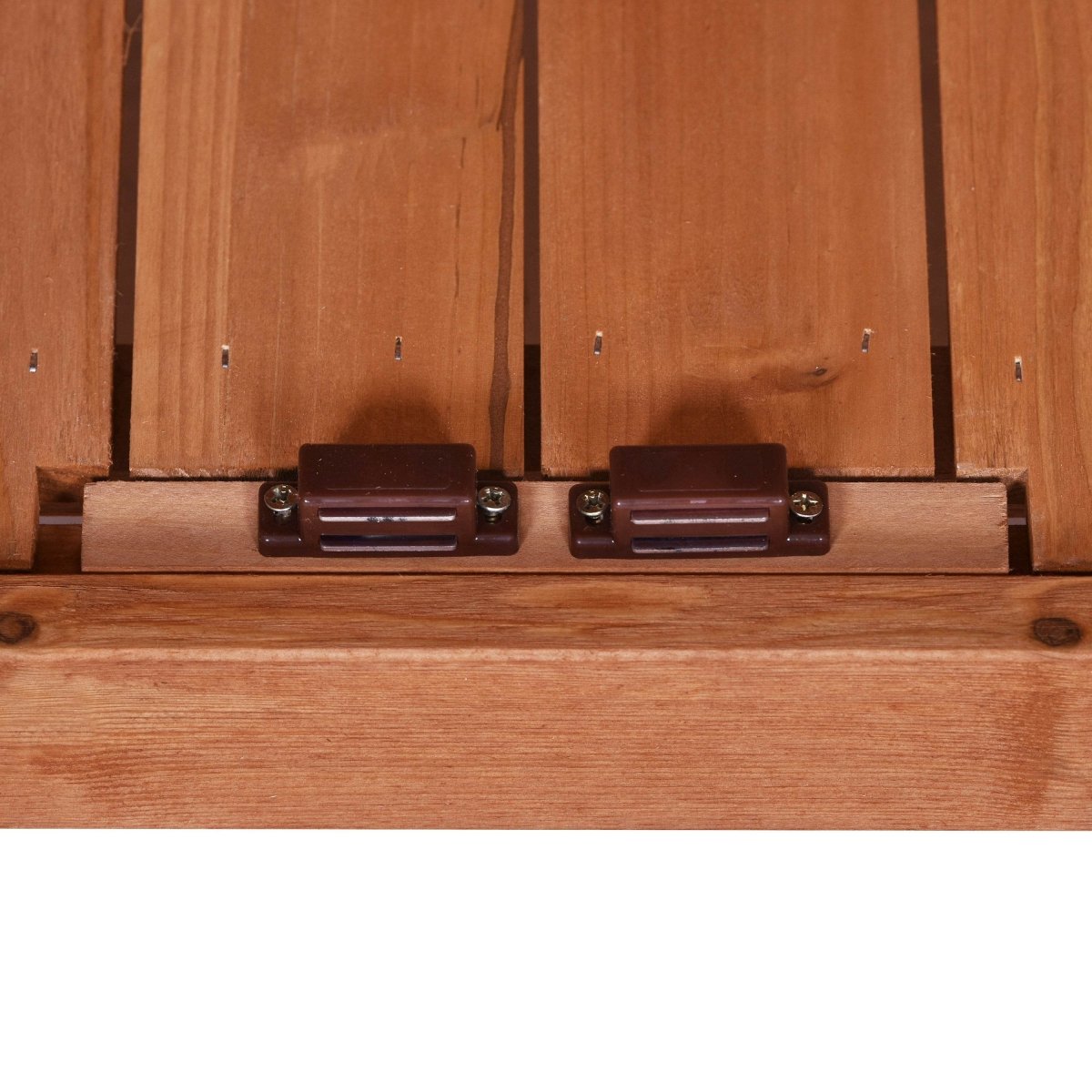 Premium Fir Wood Galvanized Outdoor Potting Bench - Driftwood - Omega Lifestyles