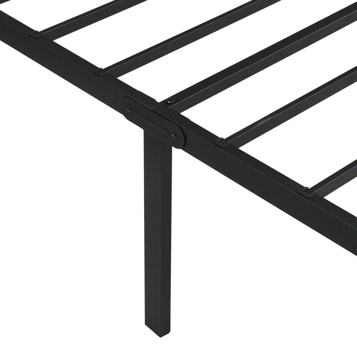 Queen Heavy Duty Metal Bed Frame With Storage Space - Omega Lifestyles