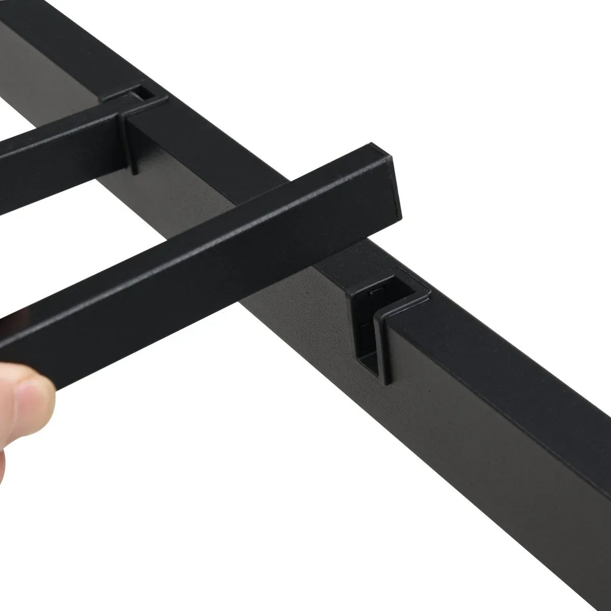 Queen Heavy Duty Metal Bed Frame With Storage Space - Omega Lifestyles