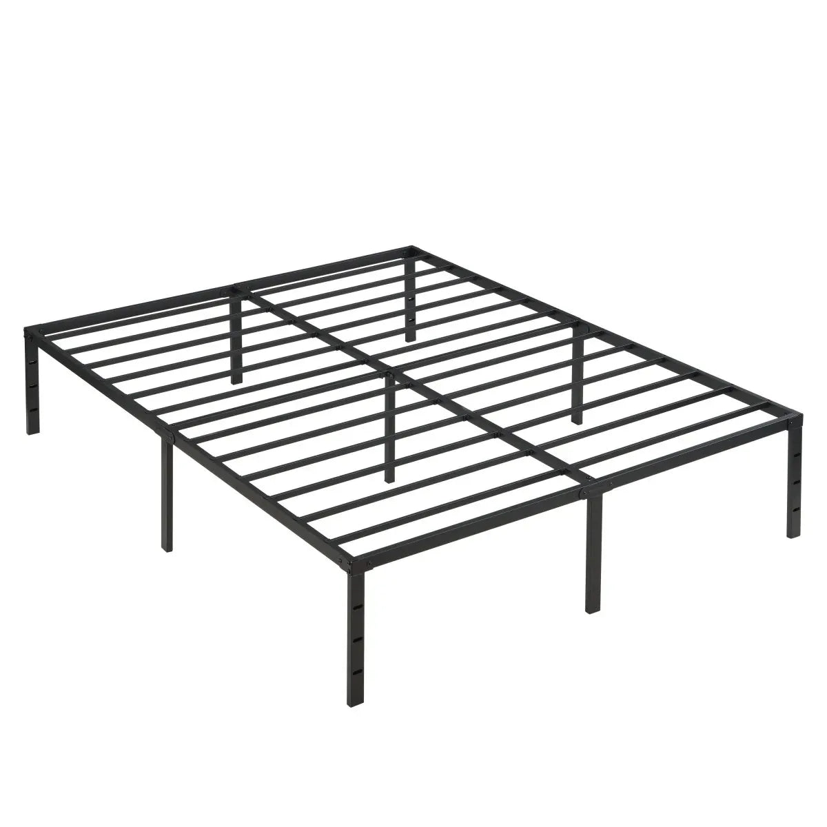 Queen Heavy Duty Metal Bed Frame With Storage Space - Omega Lifestyles