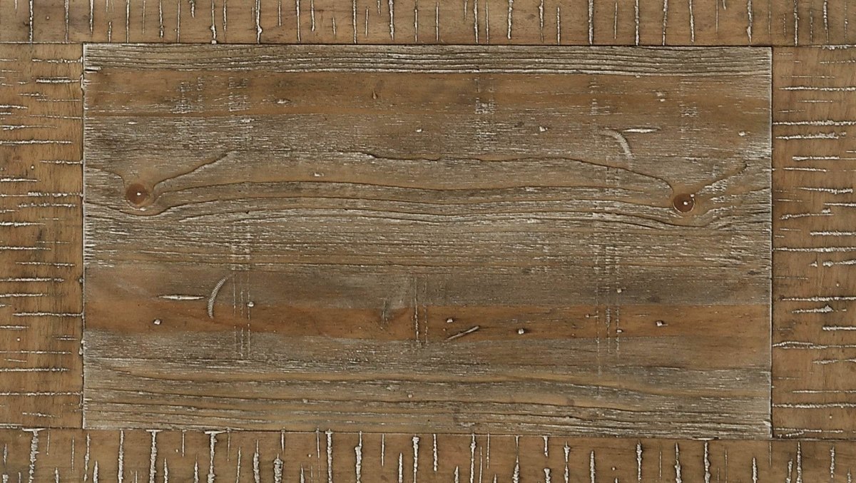 Queen Solid Wood Foam Upholstered Bed Frame - Driftwood - Omega Lifestyles