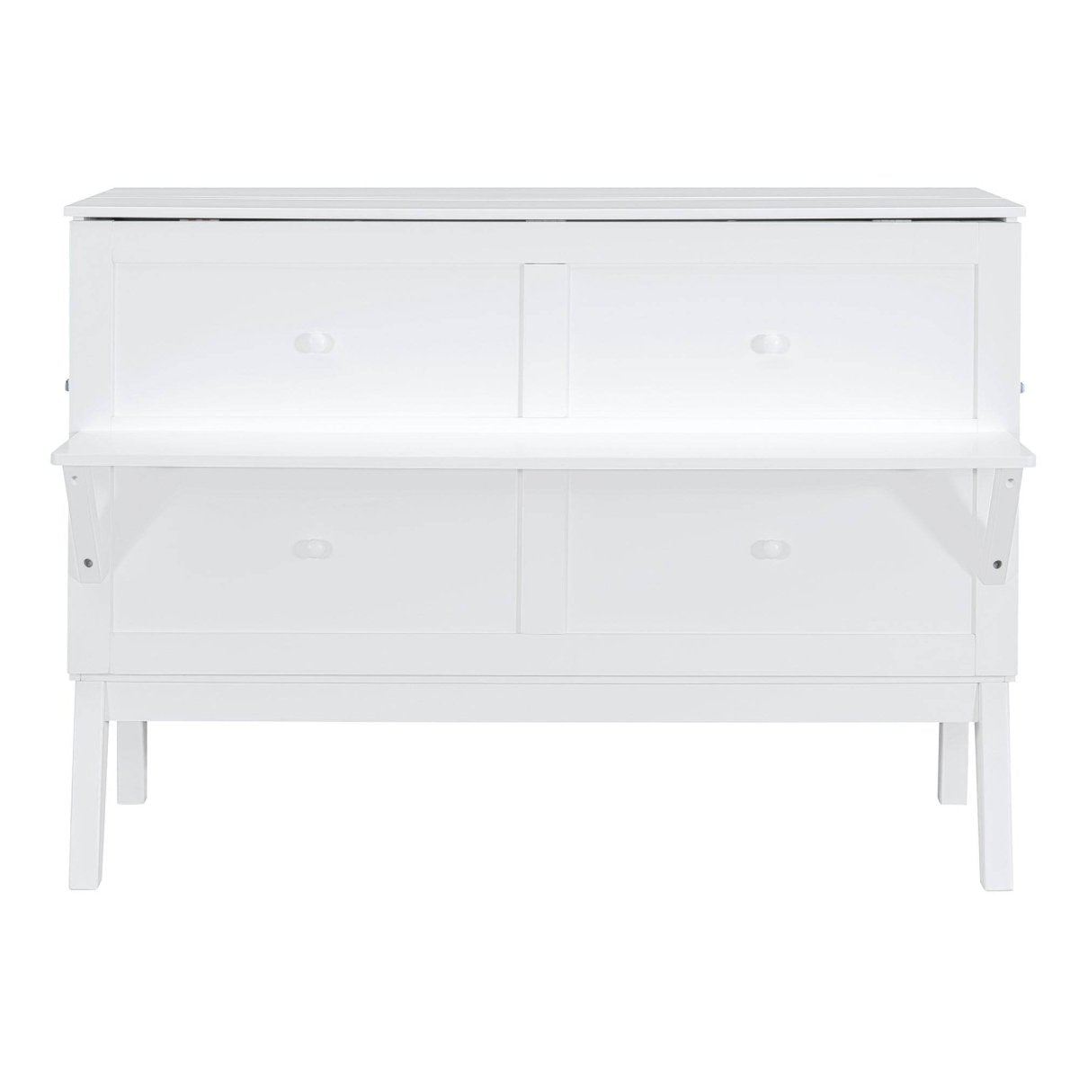 Queen Space-Saving Murphy Bed With USB Charging Ports - Sleep Galleria