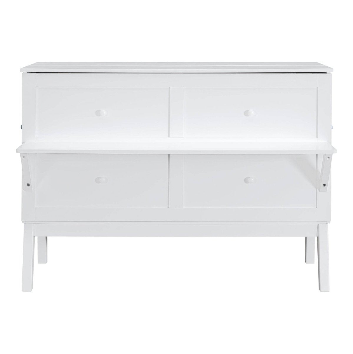 Queen Space-Saving Murphy Bed With USB Charging Ports - Sleep Galleria