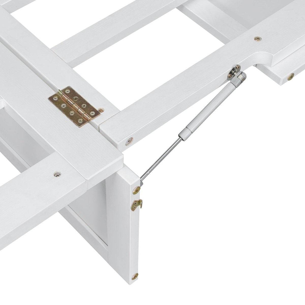 Queen Space-Saving Solid Wood Murphy Bed Frame - Sleep Galleria