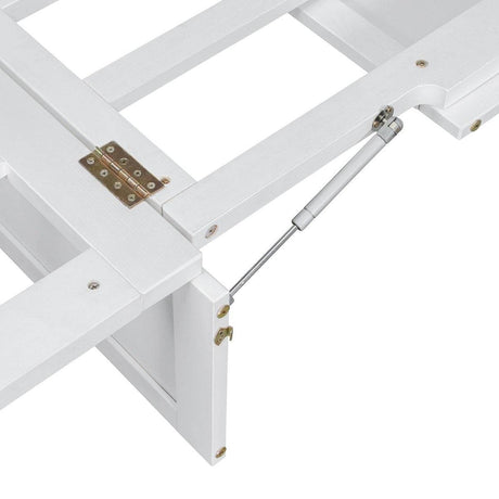 Queen Space-Saving Solid Wood Murphy Bed Frame - Sleep Galleria