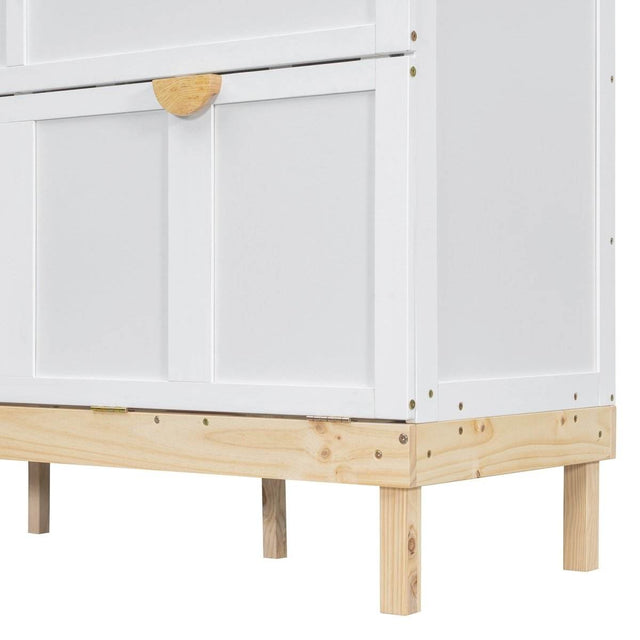 Queen Space-Saving Solid Wood Murphy Bed Frame - Omega Lifestyles