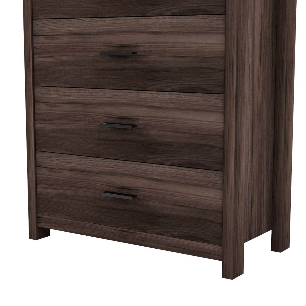 Retro American Country Style 5-Drawer Wooden Dresser - Sleep Galleria