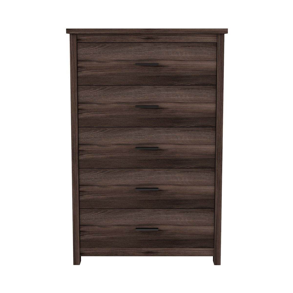 Retro American Country Style 5-Drawer Wooden Dresser - Sleep Galleria