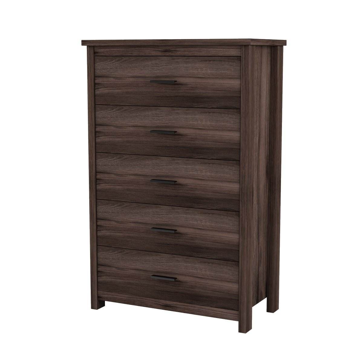 Retro American Country Style 5-Drawer Wooden Dresser - Sleep Galleria