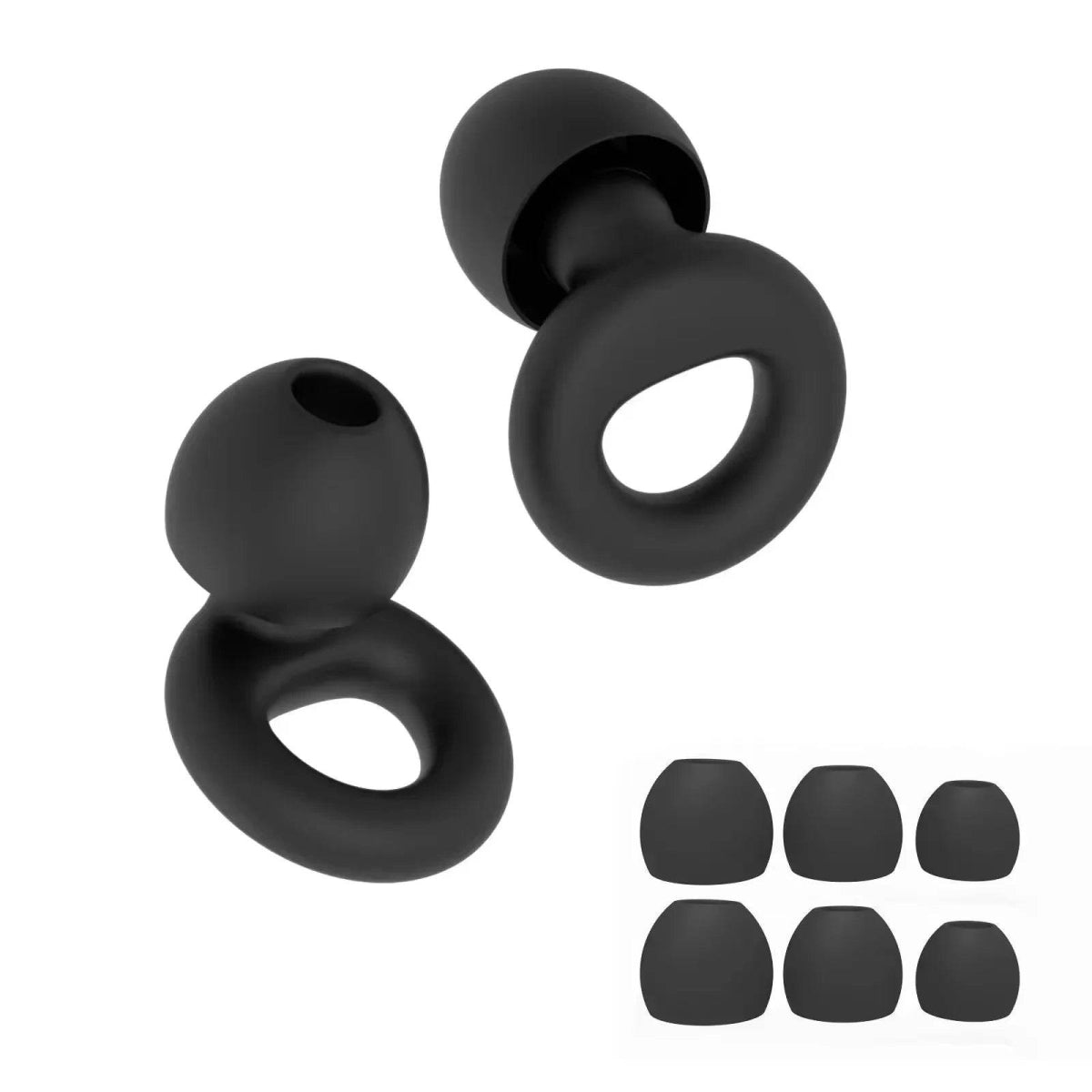 Set Of Four Soft Silicone Noise Reduction Earplugs - Sleep Galleria