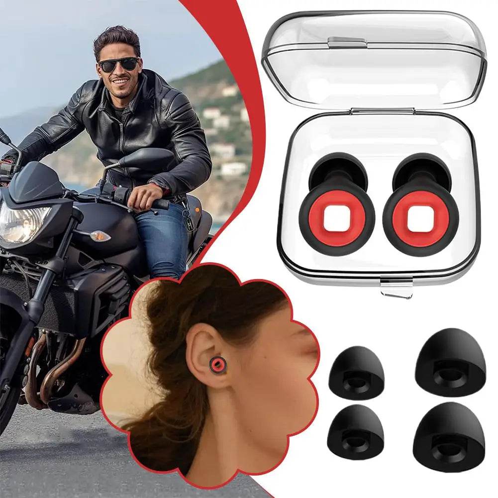 Silicone Windproof Noise Reduction Sleep Earplugs - Sleep Galleria