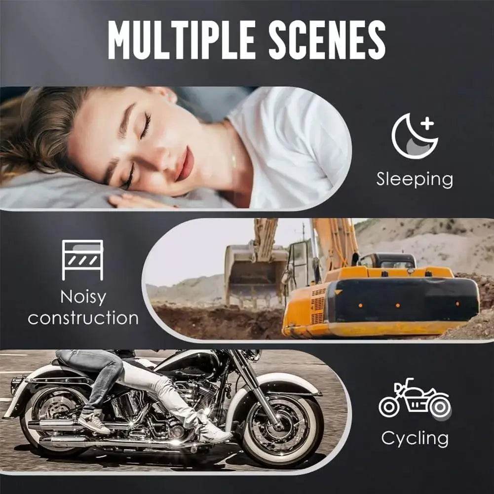 Silicone Windproof Noise Reduction Sleep Earplugs - Sleep Galleria