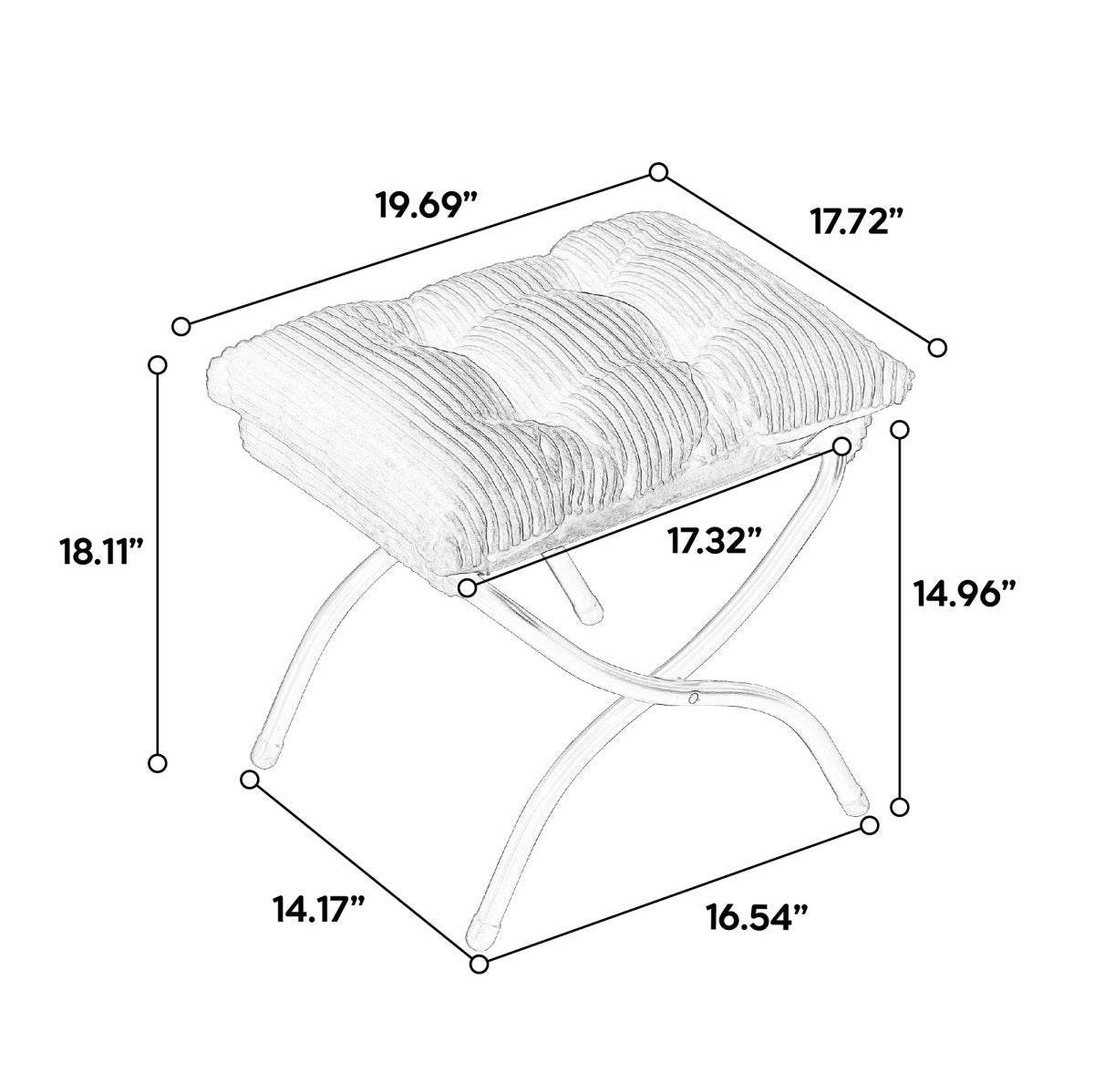 Soft Lazy Chair With Ottoman Ergonomic Accent Seating - Sleep Galleria