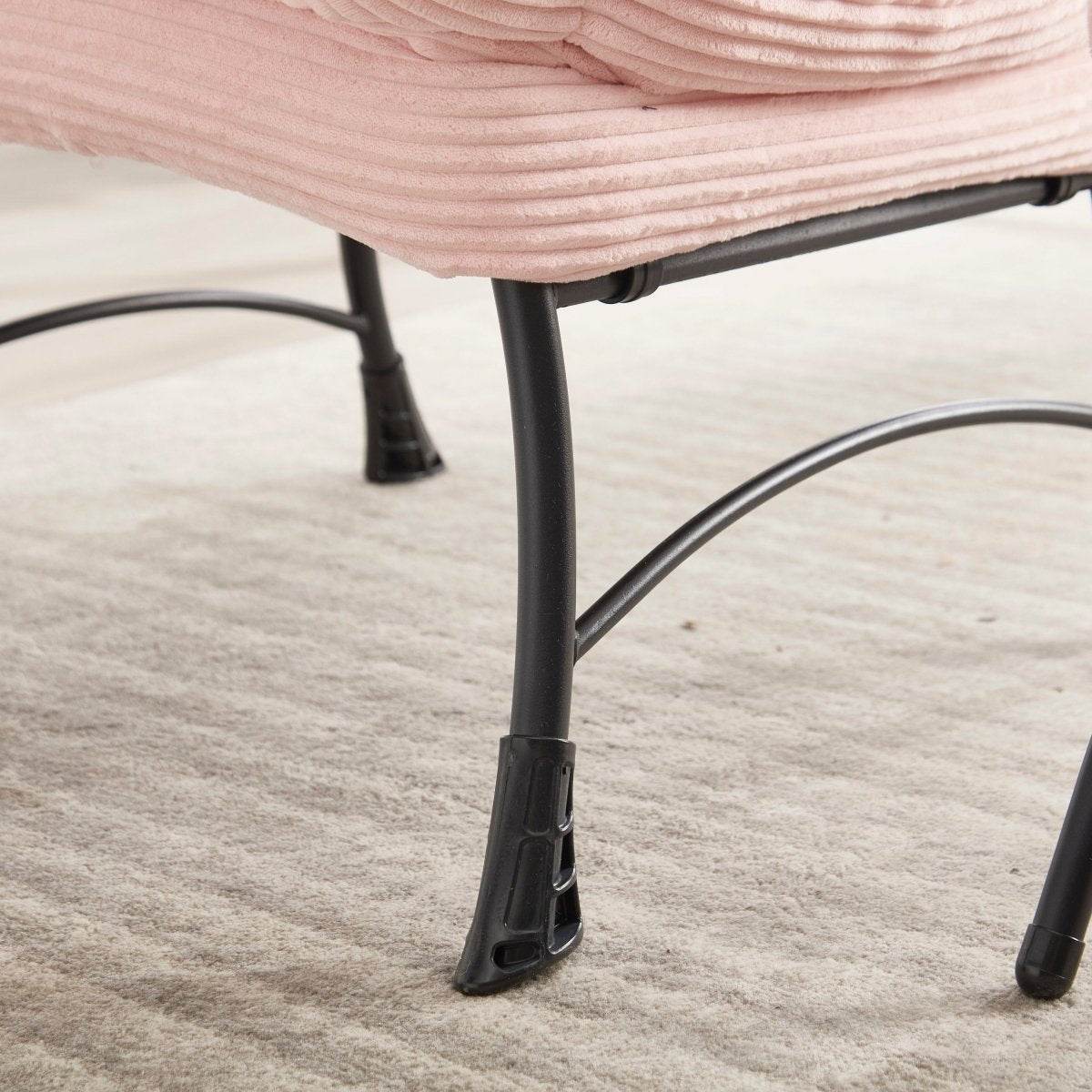 Soft Lazy Chair With Ottoman Ergonomic Accent Seating - Sleep Galleria