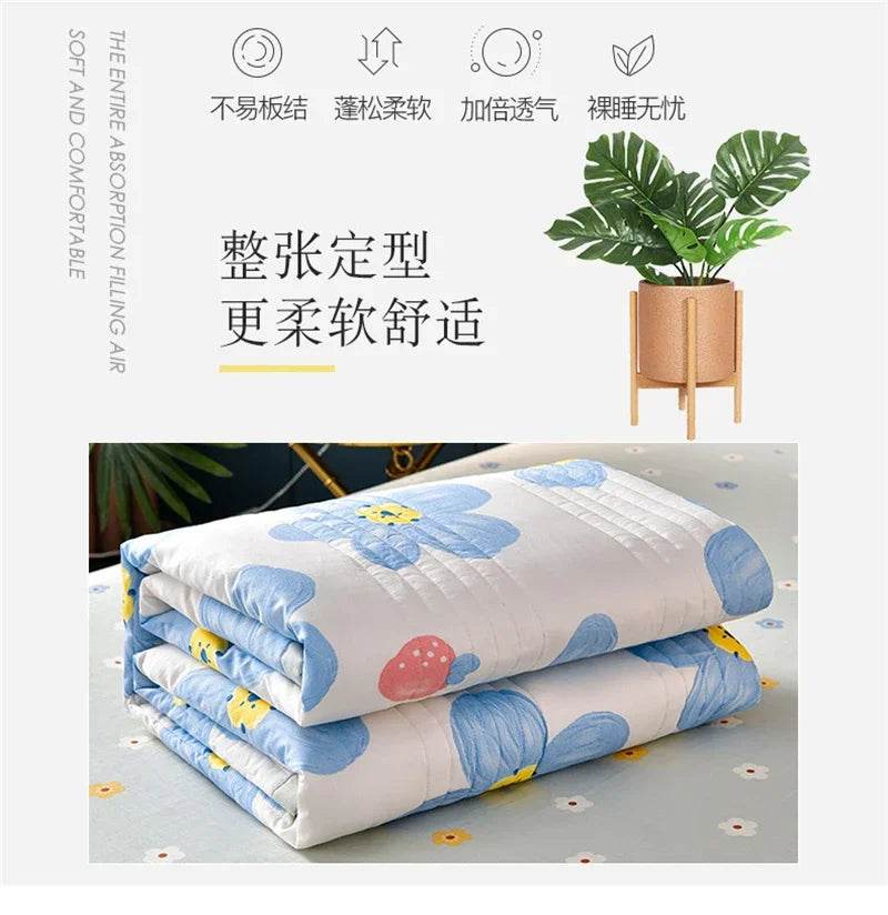 Soft Quilted Polyester Summer Quilt Blanket - Sleep Galleria