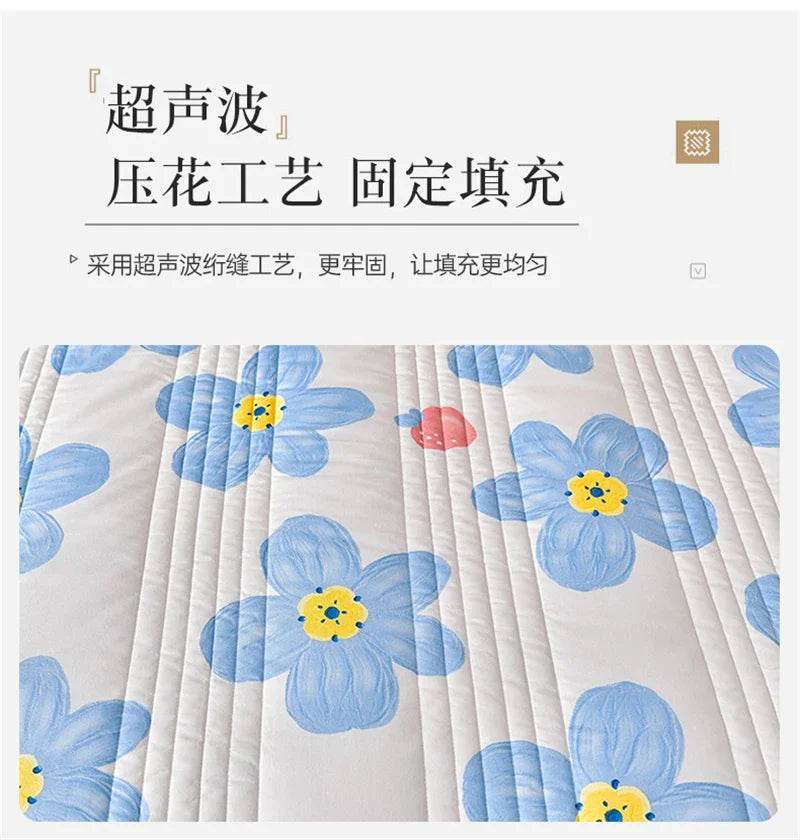 Soft Quilted Polyester Summer Quilt Blanket - Sleep Galleria