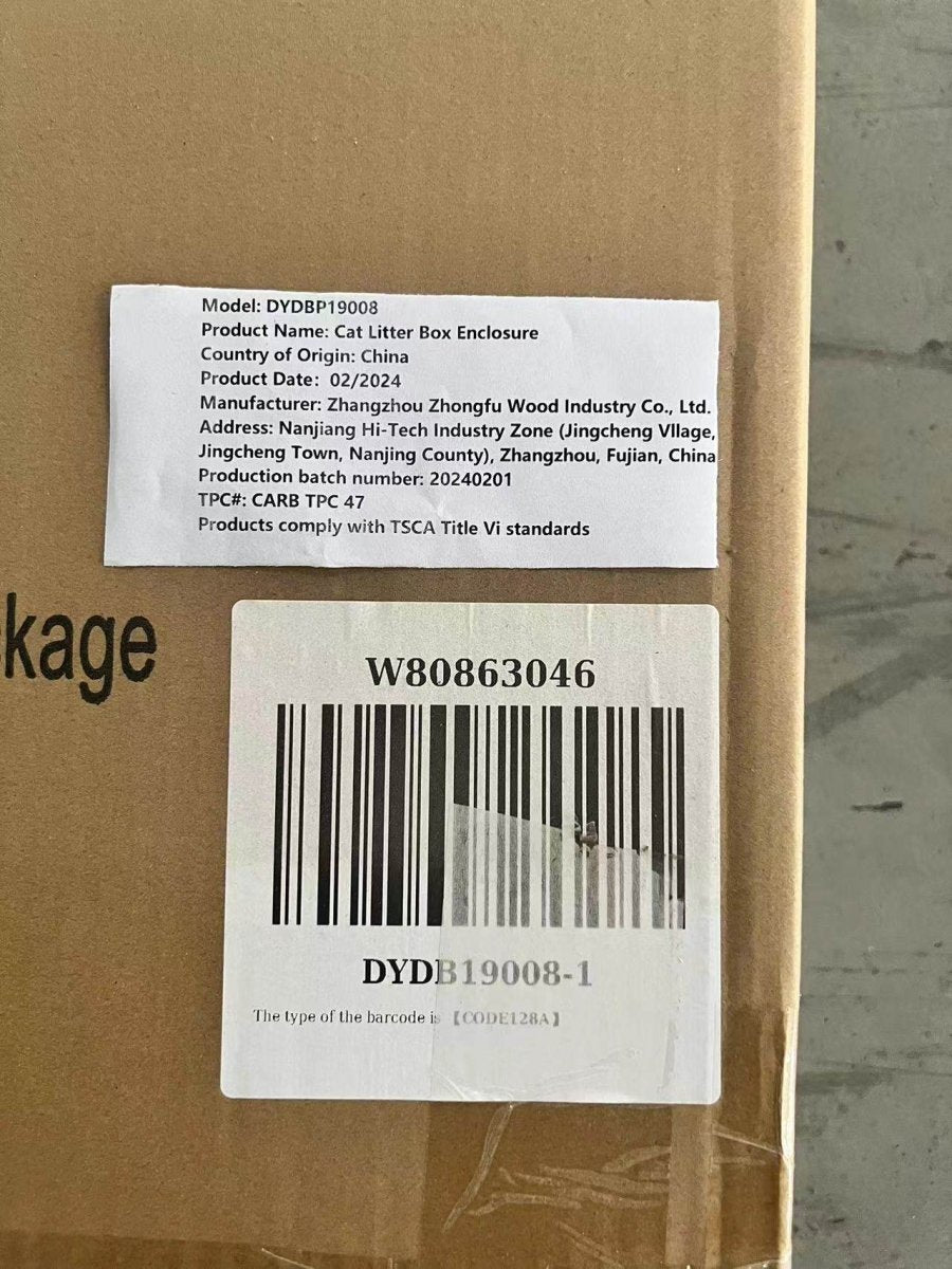 Solid Wood Cat Litter Box Enclosure With Drawer - Sleep Galleria