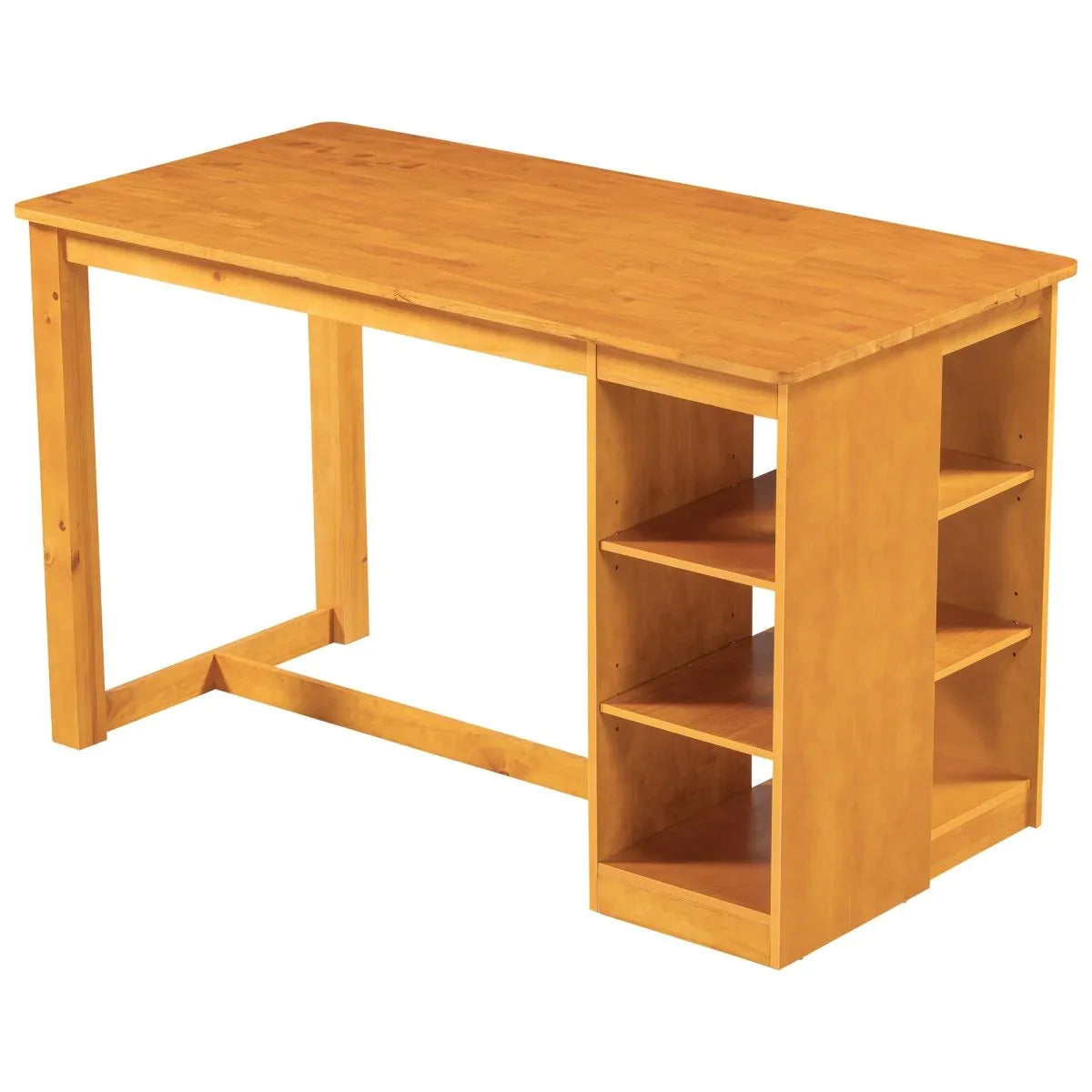 Solid Wood Farmhouse Counter Height Dining Table Set - Omega Lifestyles