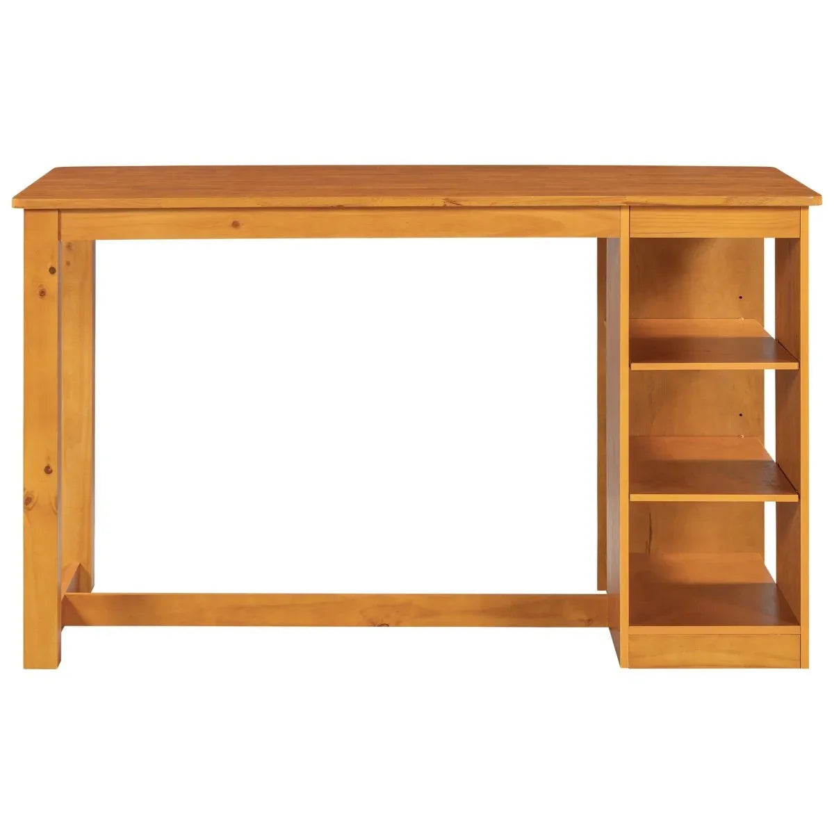 Solid Wood Farmhouse Counter Height Dining Table Set - Omega Lifestyles