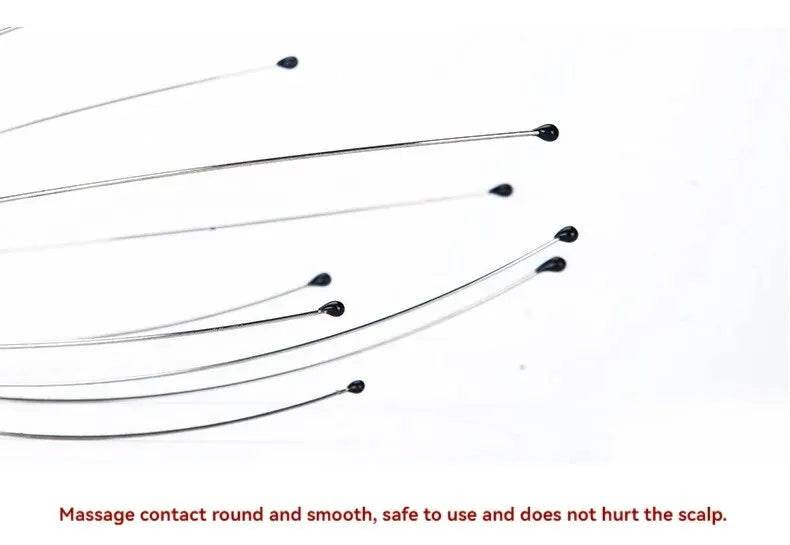 Stainless Steel Octopus Head Scalp Massage Relaxer - Sleep Galleria