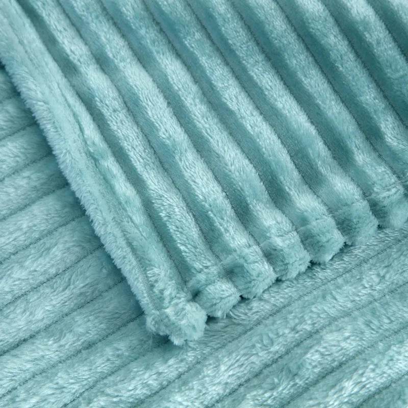 Super Soft Coral Fleece Plush Throw Blanket - Sleep Galleria