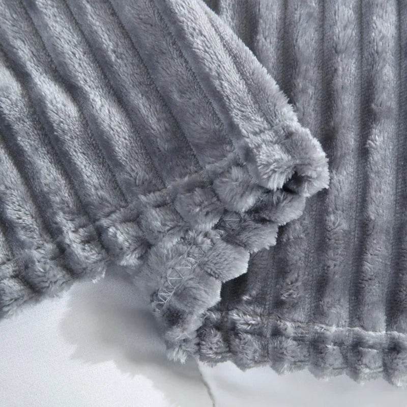 Super Soft Coral Fleece Plush Throw Blanket - Sleep Galleria