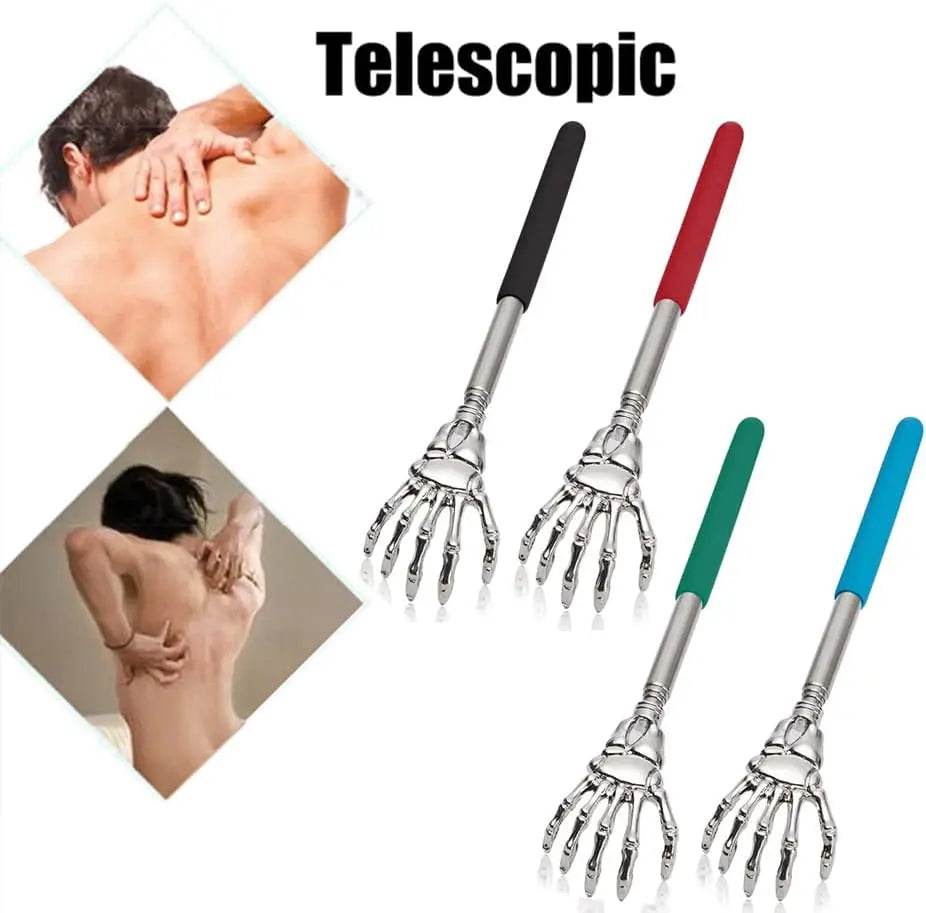 Telescopic Stainless Steel Extendable Back Scratcher - Sleep Galleria