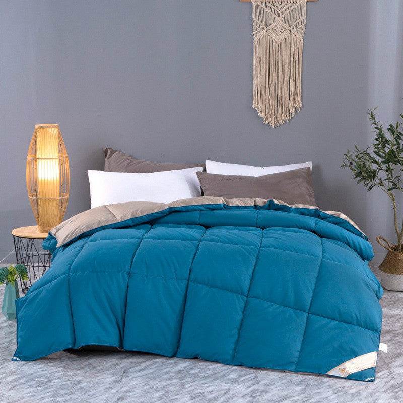Thickened Cotton Down Velvet Goose Down Quilt - Sleep Galleria