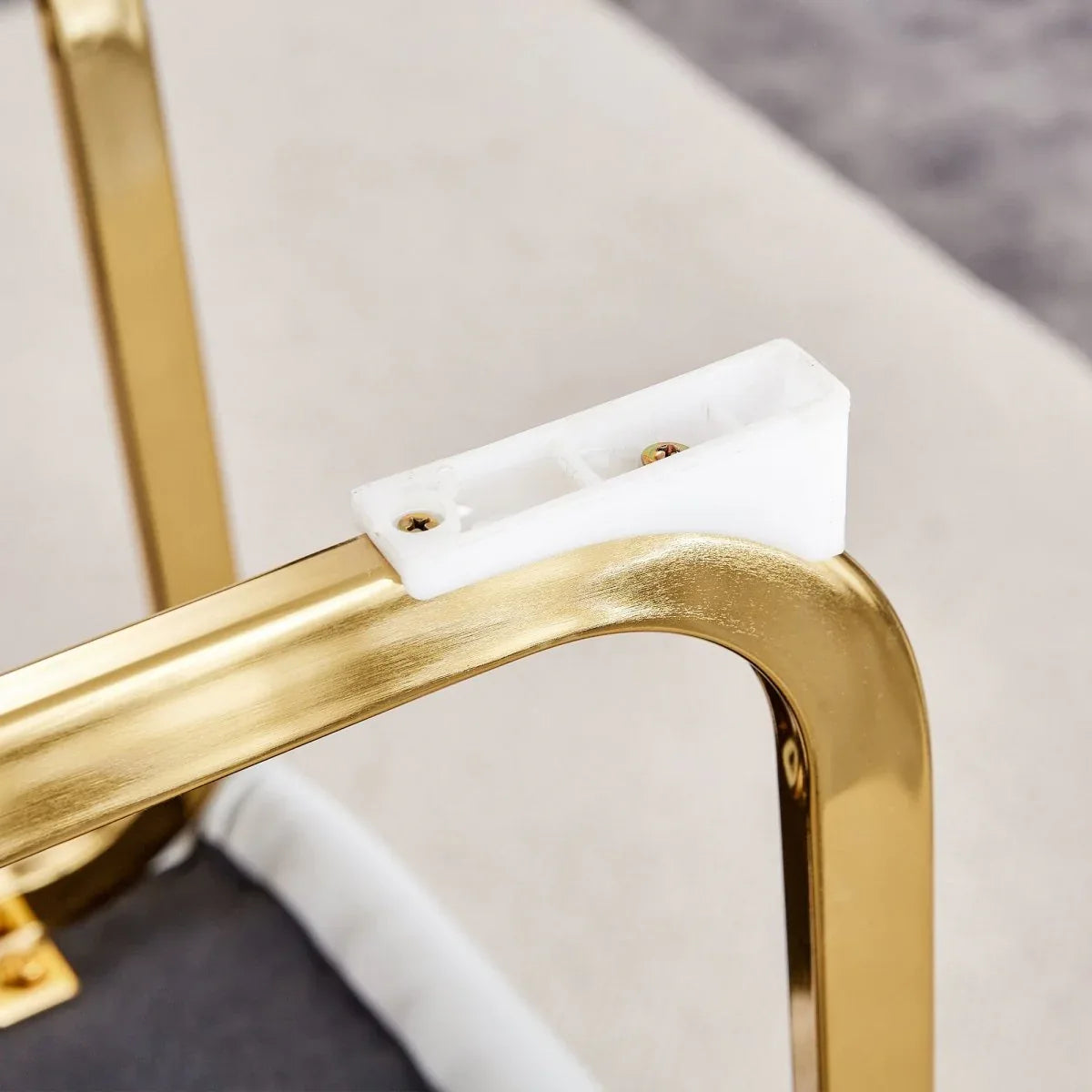 Transparent Tempered Glass Dining Table With 8 White PU Chairs - Omega Lifestyles