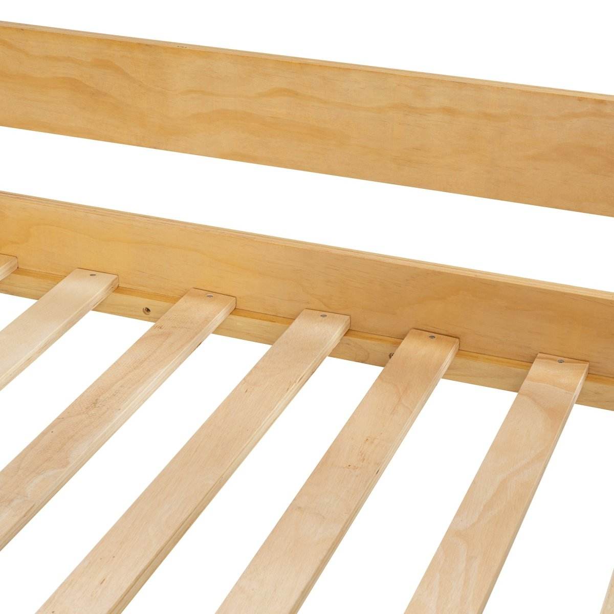 Twin Over Twin Solid Wood Bunk Bed With Tent - Sleep Galleria