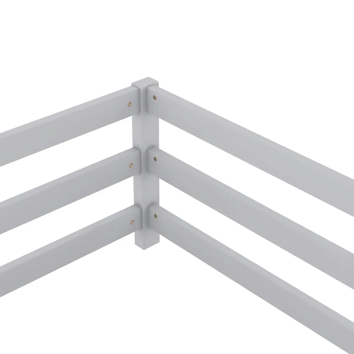 Twin Pine Montessori Floor Bed With Safety Fence - Omega Lifestyles