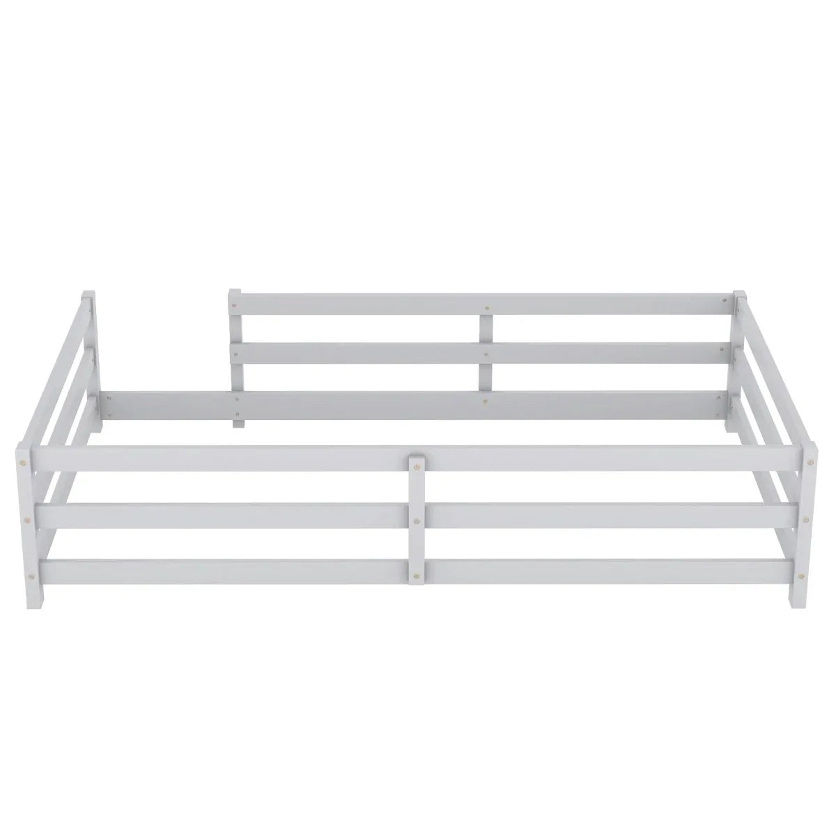 Twin Pine Montessori Floor Bed With Safety Fence - Omega Lifestyles