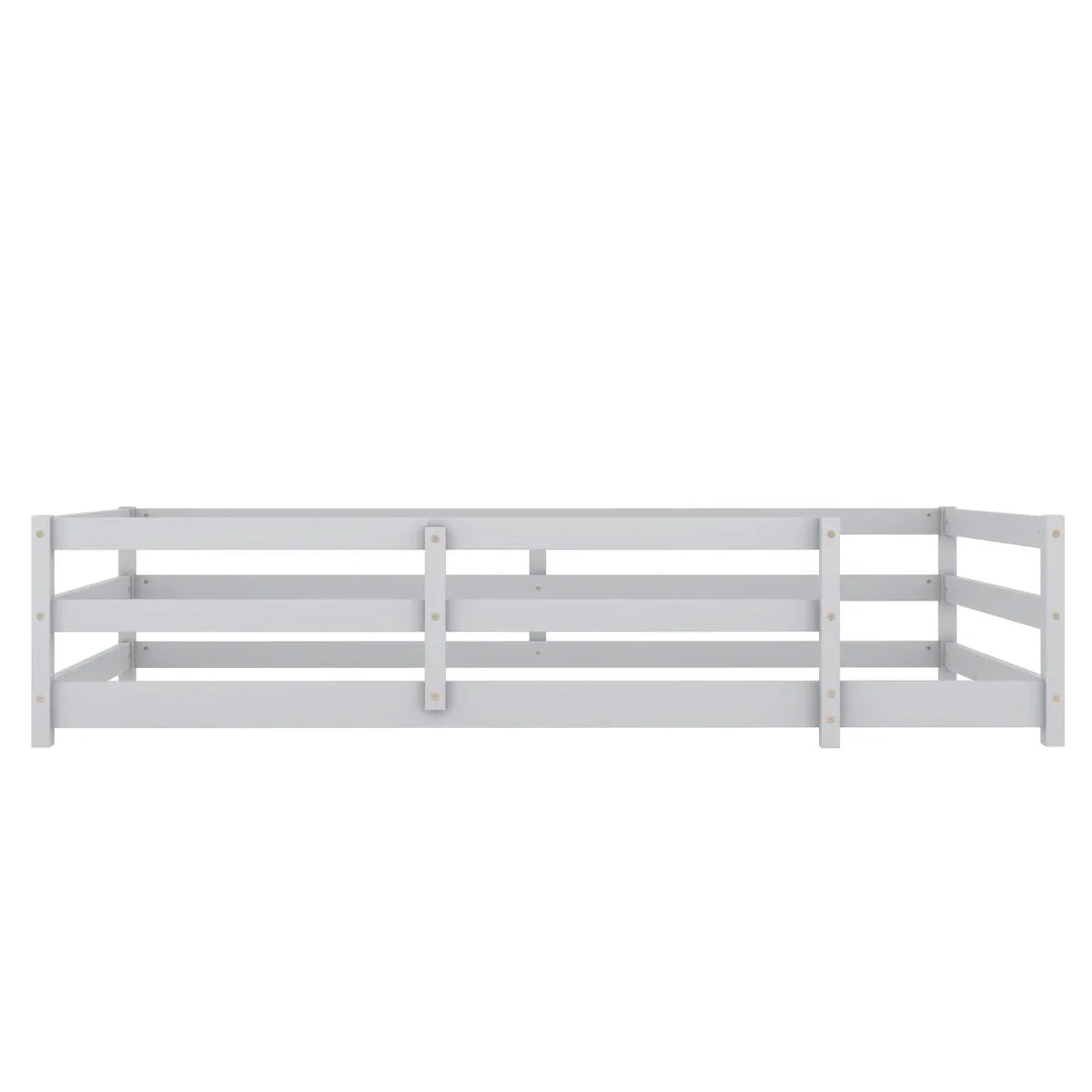 Twin Pine Montessori Floor Bed With Safety Fence - Omega Lifestyles