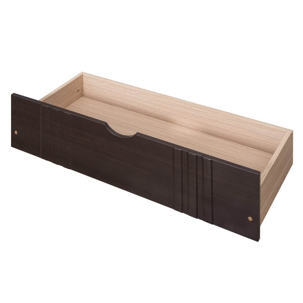 Twin Size Solid Wood Daybed With Two Drawers - Sleep Galleria