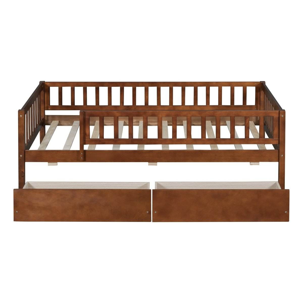 Twin Solid Wood Daybed With Two Spacious Drawers - Sleep Galleria