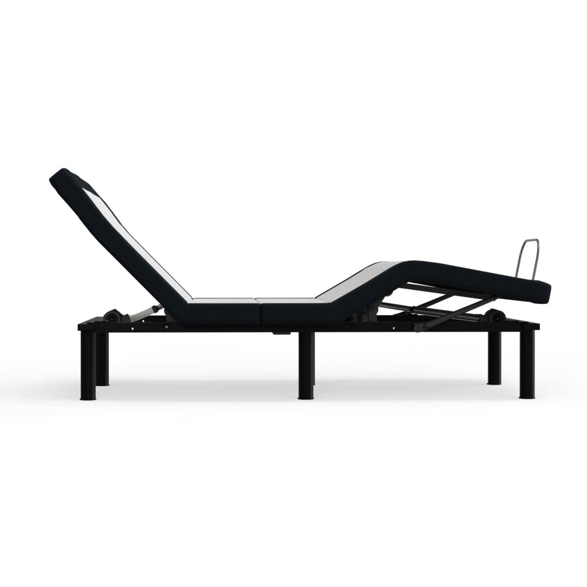 Twin XL Adjustable Base Metal Zero Clearance Wireless Remote - Driftwood - Omega Lifestyles