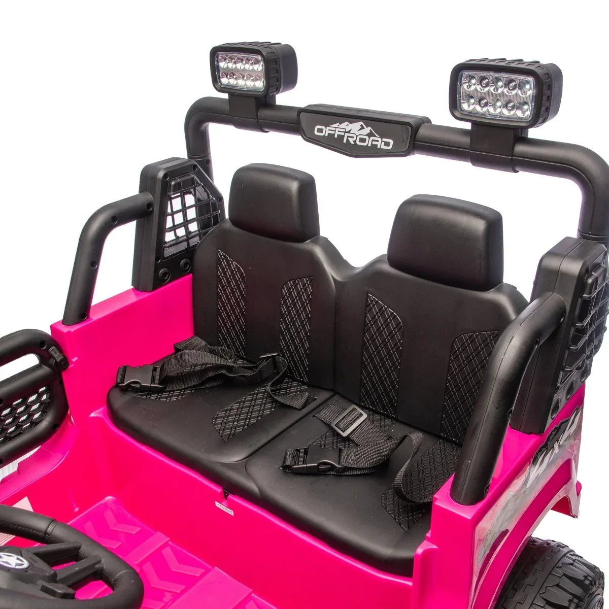 Two-Seater Kids Electric Ride On Car With Remote Control - Omega Lifestyles