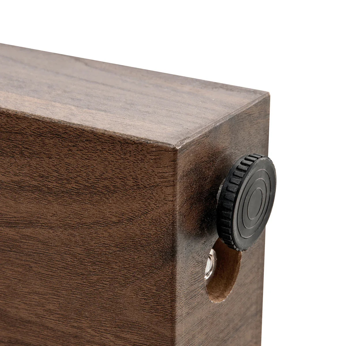 Walnut Grain MDF Bar Table With Storage Drawers - Omega Lifestyles