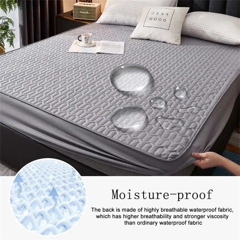 Waterproof Thickened Mattress Pad Protector Cover - Sleep Galleria
