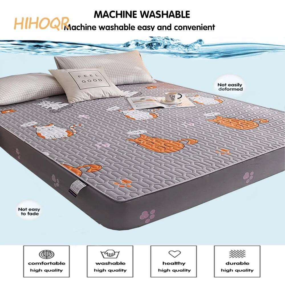 Waterproof Thickened Mattress Pad Protector Cover - Sleep Galleria