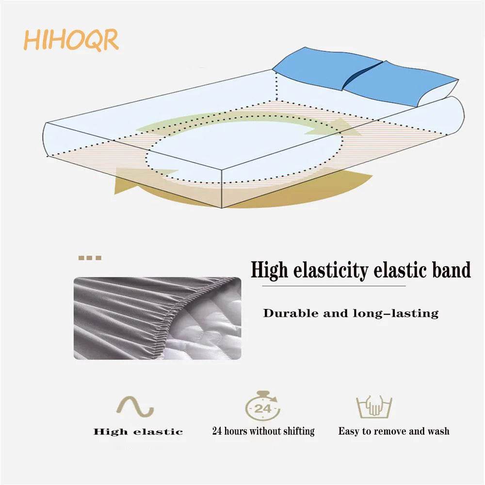 Waterproof Thickened Mattress Pad Protector Cover - Sleep Galleria
