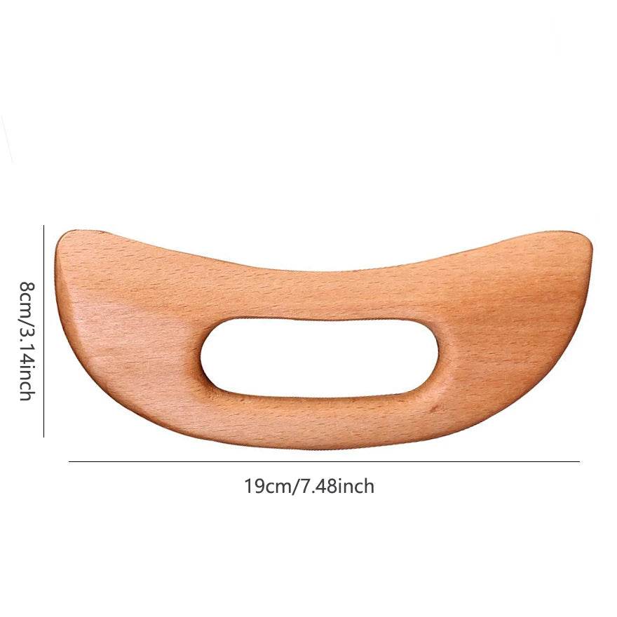 Wooden Beech Gua Sha Massage Scraping Tool - Sleep Galleria