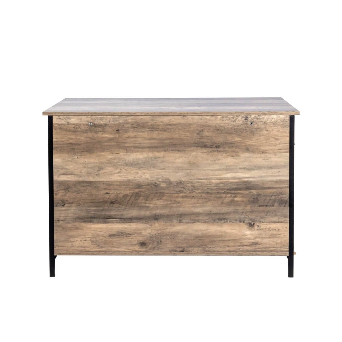 Wooden Indoor Dog Crate Furniture With Two Doors - Sleep Galleria