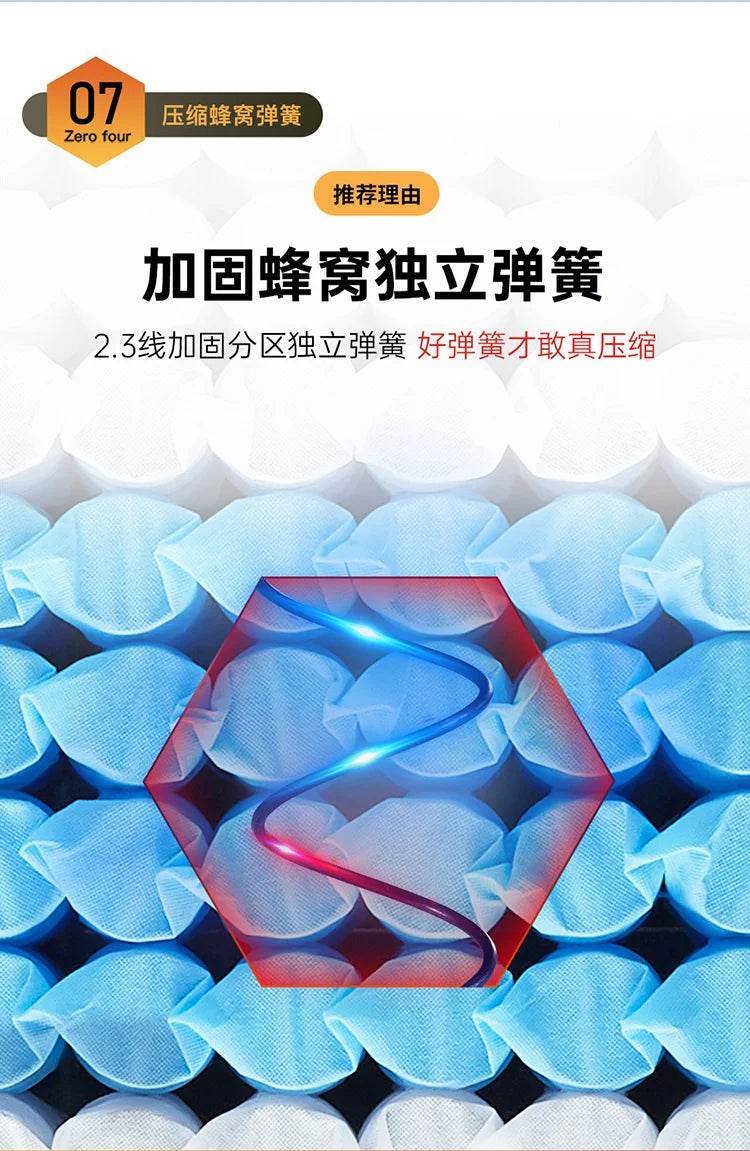 11-Inch Latex Hybrid Mattress Moderate Firmness - Sleep Galleria