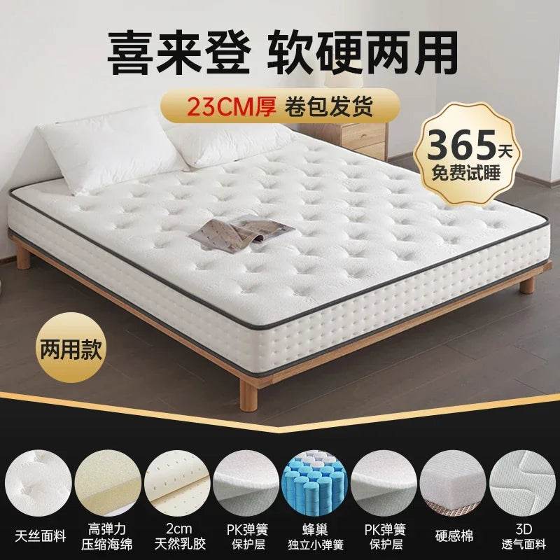 11-Inch Latex Hybrid Mattress Moderate Firmness - Sleep Galleria