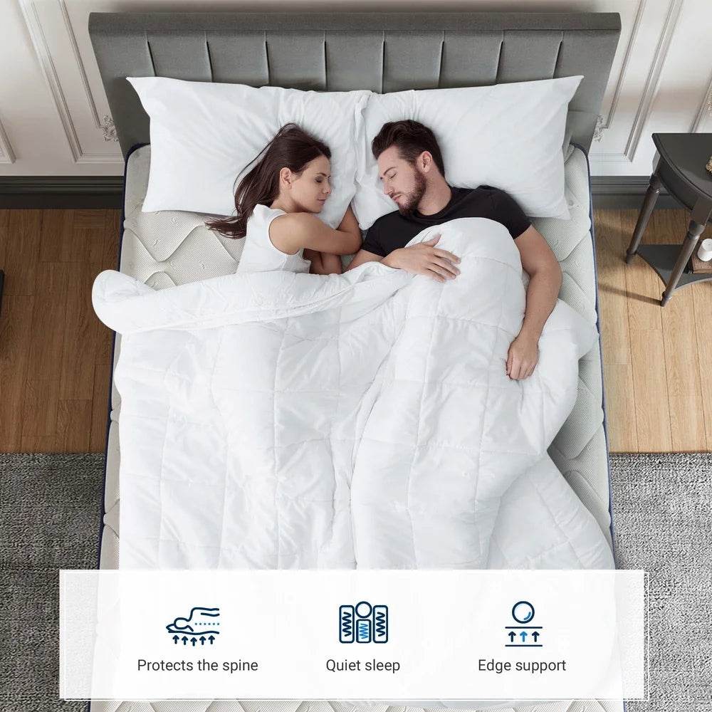 12-Inch Hybrid Memory Foam Mattress - Sleep Galleria