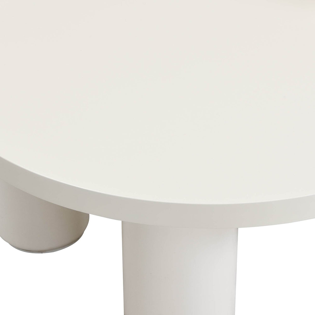 Set Of 2 Modern Roman Column MDF Coffee Tables - Sleep Galleria