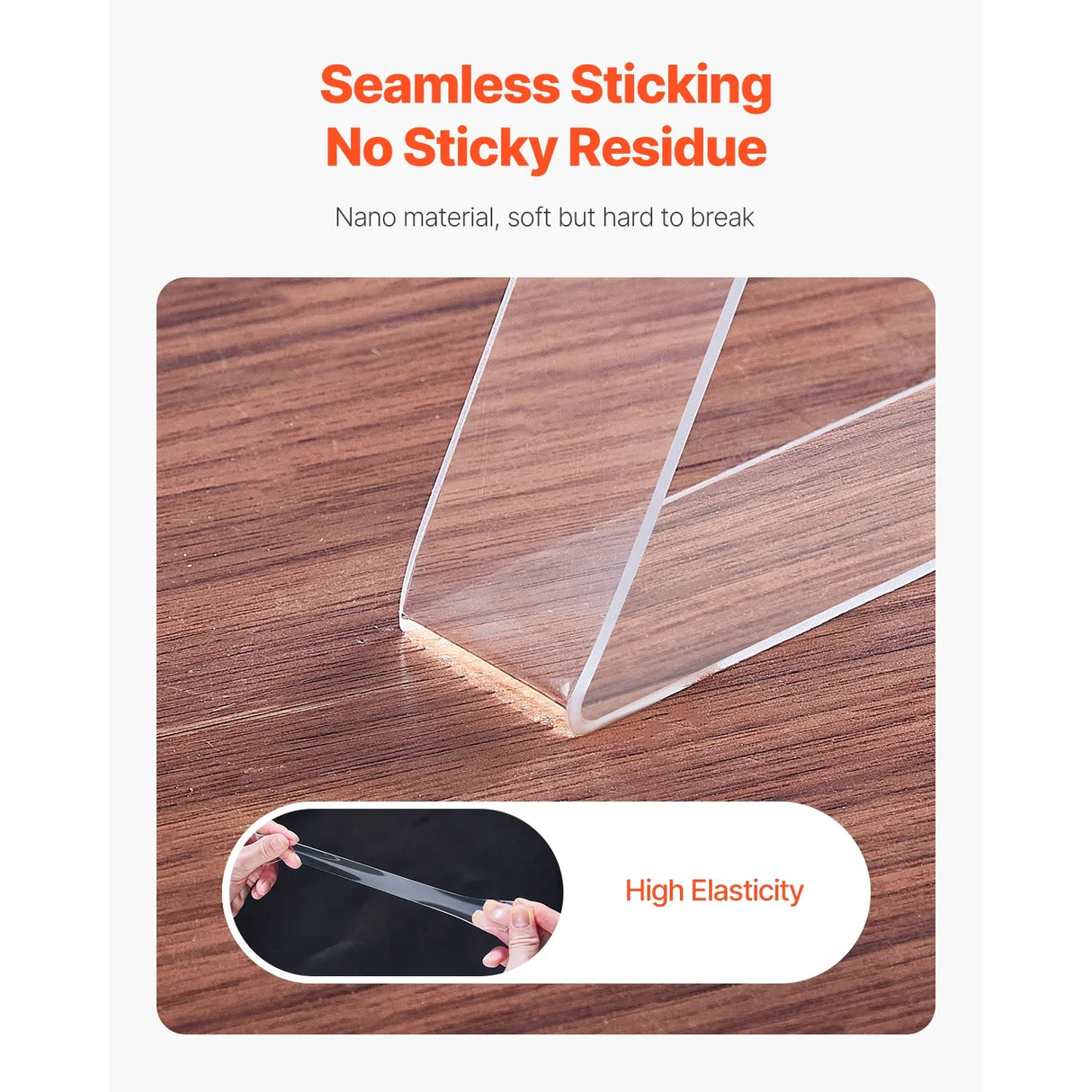 Heavy Duty Clear Nano Mounting Double Sided Tape - Omega Lifestyles